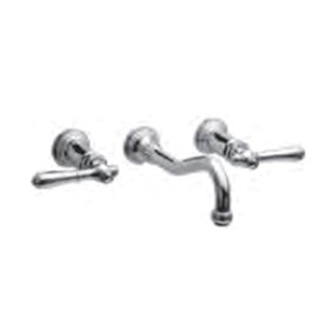 Vissoni V1327PE-TM 10 Wall Mount Widespread Lavatory - Uses WM-0020 valve