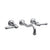 Vissoni V1327PE-TM 10 Wall Mount Widespread Lavatory - Uses WM-0020 valve