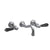 Vissoni V1329BC-TM 7-1/2 Wall Mount Widespread Lavatory - Uses WM-0020 valve