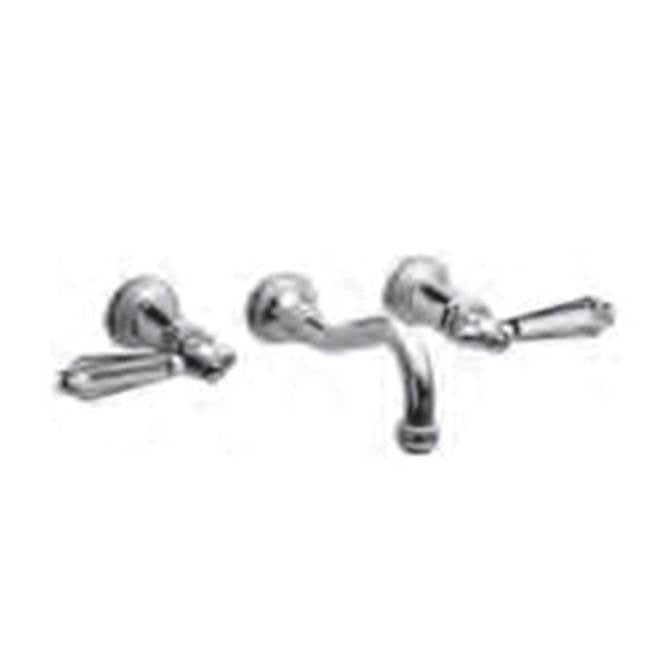 Vissoni V1329PC-TM 7-1/2 Wall Mount Widespread Lavatory - Uses WM-0020 valve