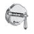 Vissoni V1335PC-TM Pressure Balance Trim w/Diverter - Uses PB-3950 valve