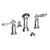 Vissoni V1370PC Bidet Fitting