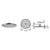 Vissoni V708033 7 Rain head (Guilloche)