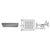 Vissoni V708045 10 Square rain head (Zeo)