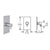 Vissoni V7093SL-TM 3/4 Thermostatic Trim - Uses TH-6300 valve
