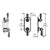 Vissoni V7095BC-TM 1/2 Thermostatic Trim w/1-Way Volume Control - Uses TH-9010 valve