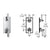 Vissoni V7096MT-TM 1/2 Thermostatic Trim w/2-Way Diverter (shared) - Uses TH-9212 valve