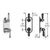 Vissoni V7097GC-TM 1/2 Thermostatic Trim w/2-Way Diverter (non-shared) - Uses TH-9210 valve