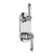 Vissoni V7097PC-TM 1/2 Thermostatic Trim w/2-Way Diverter (non-shared) - Uses TH-9210 valve