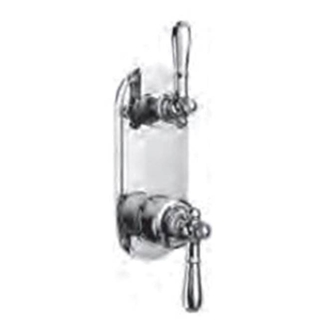 Vissoni V7097PE-TM 1/2 Thermostatic Trim w/2-Way Diverter (non-shared) - Uses TH-9210 valve