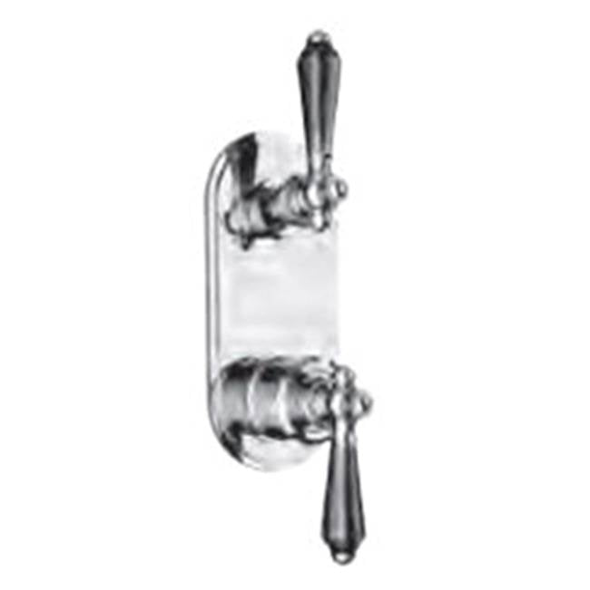 Vissoni V7098BC-TM 1/2 Thermostatic Trim w/3-Way Diverter (shared) - Uses TH-9313 valve