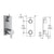 Vissoni V7098SL-TM 1/2 Thermostatic Trim w/3-Way Diverter (shared) - Uses TH-9313 valve