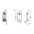 Vissoni V7099GU-TM 1/2 Thermostatic Trim w/3-Way Diverter (non-shared) - Uses TH-9310 valve
