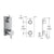Vissoni V7099SL-TM 1/2 Thermostatic Trim w/3-Way Diverter (non-shared) - Uses TH-9310 valve