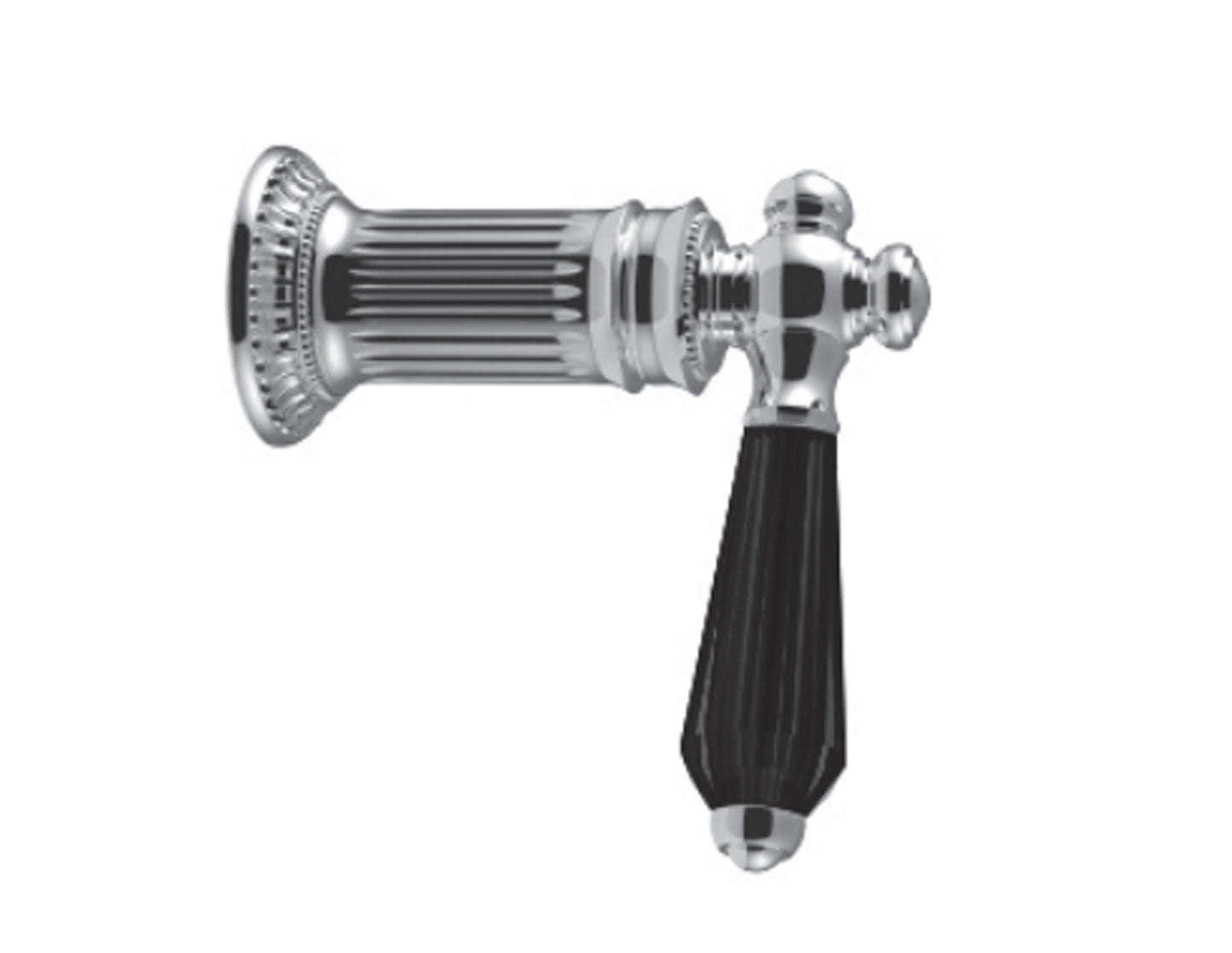 Vissoni VYY-BC Wall Mount Volume / Diverter Trim - Uses WM-0020, ST2WAY20, ST2WAY30, ST3WAY20, ST3WAY30, SASTOP12, SASTOP34 valves - Parent