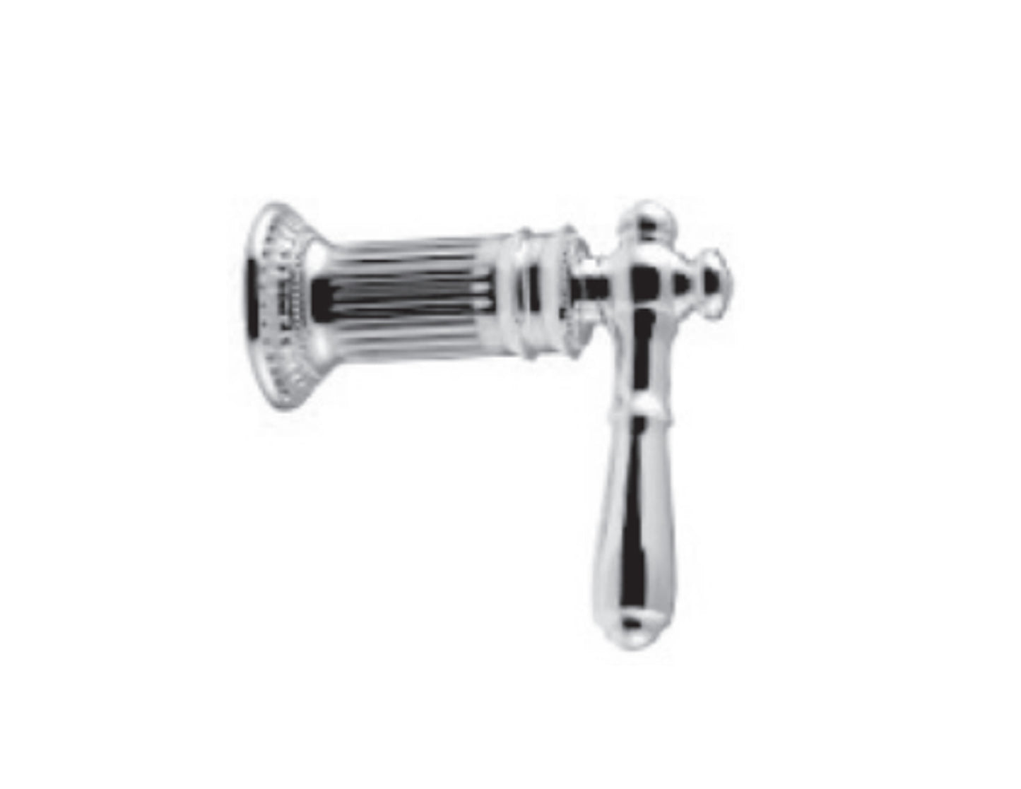 Vissoni VYY-GA Wall Mount Volume / Diverter Trim - Uses WM-0020, ST2WAY20, ST2WAY30, ST3WAY20, ST3WAY30, SASTOP12, SASTOP34 valves - Parent