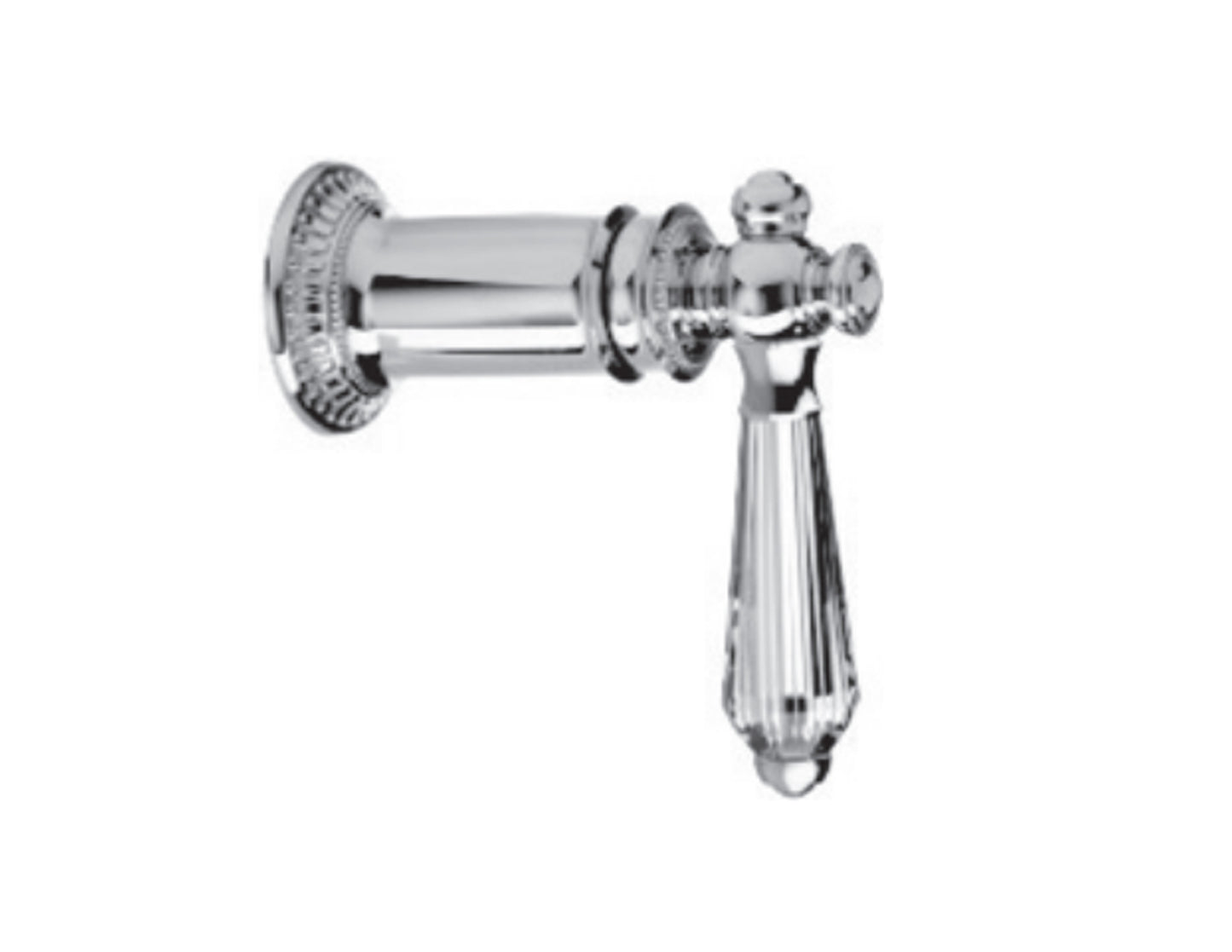 Vissoni VYY-PC Wall Mount Volume / Diverter Trim - Uses WM-0020, ST2WAY20, ST2WAY30, ST3WAU20, ST3WAY30, SASTIO12, SASTOP34 valves - Parent