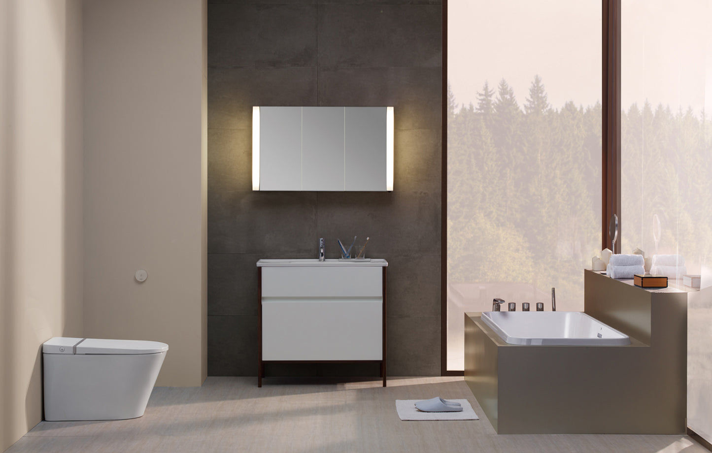 Axent W331-04 Primus 2.0 Tankless Toilet with ECO-Powerflush White