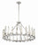 Crystorama WAT-B2008-PN Watson 8 Light Chandelier - Polished Nickel