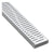 Quartz 37346 Wave Stainless Steel Grate 47.25”
