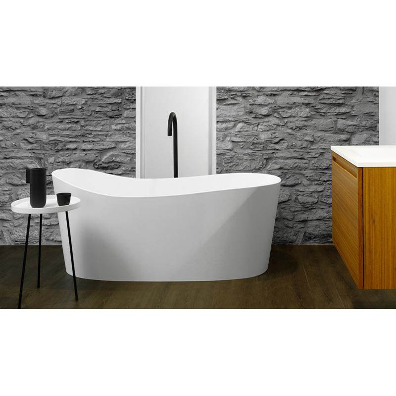 Wet Style BWA01-MBNT-COP Wave Bath 57 5/8 X 26 1/4 X 20 5/8 - Fs - Mb Drain Nt O/F - Parent