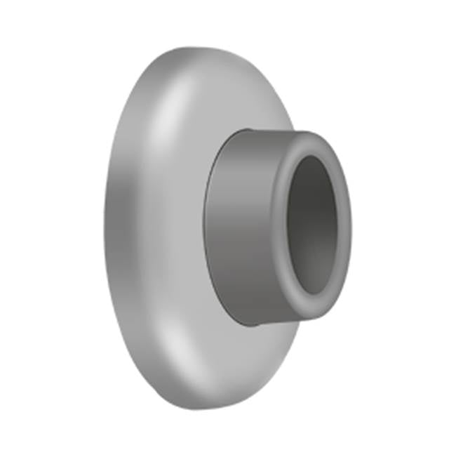 Deltana WB250 Wall Mount Concave Flush Bumper, 2-1/2 Diam.