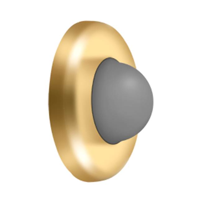 Deltana WBC250 Wall Mount Convex Flush Bumper, 2-1/2 Diam. - Parent