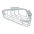 Deltana WBC8570 Wire Basket, 8-3/4 x 6-7/8 Triangular Corner