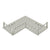 Deltana WBHDUC9U Bathroom Basket HD Universal Corner 9 - Parent