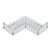 Deltana WBHDUC9U Bathroom Basket HD Universal Corner 9
