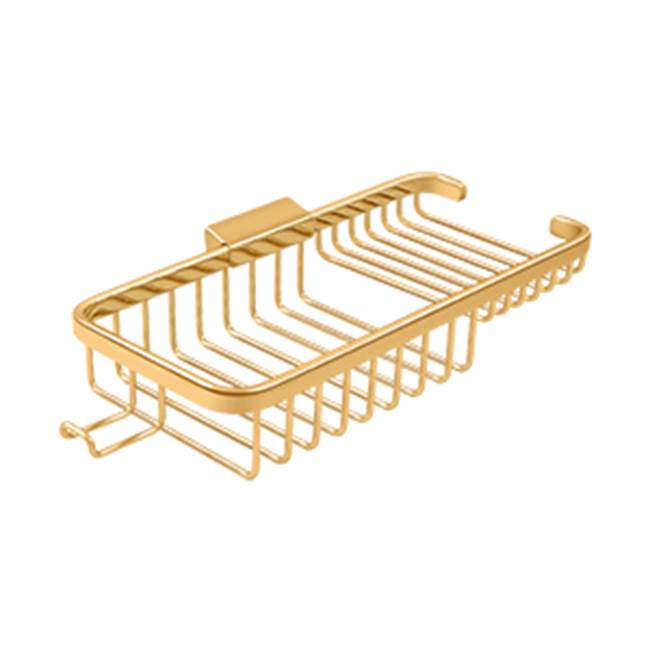 Deltana WBR1051H Wire Basket 10-3/8, Rectangular Deep and Shallow, With Hook - Parent