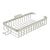 Deltana WBR1052H Wire Basket, 10-3/8 Rectangular, Shallow, With Hook
