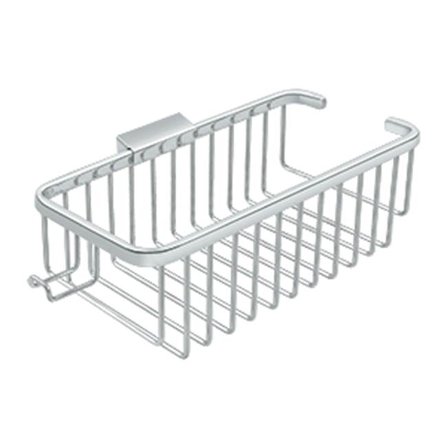 Deltana WBR1054H Wire Basket 10-3/8, Deep, Rectangular With Hook