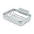 Deltana WBR4535 Wire Basket, 4-3/4 Rectangular Soap Holder