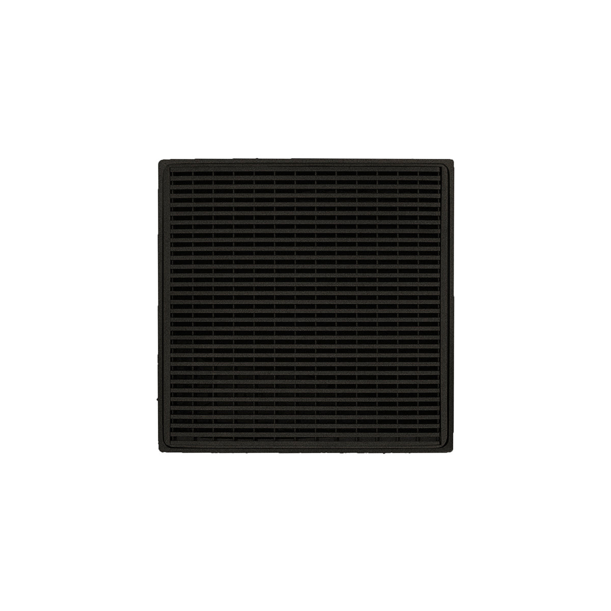 Infinity Drain WDB 4-A 4” x 4” WD 4 - Strainer - Lines Pattern & 2" Throat w/ABS Bonded Flange 2”, 3”, & 4” Outlet