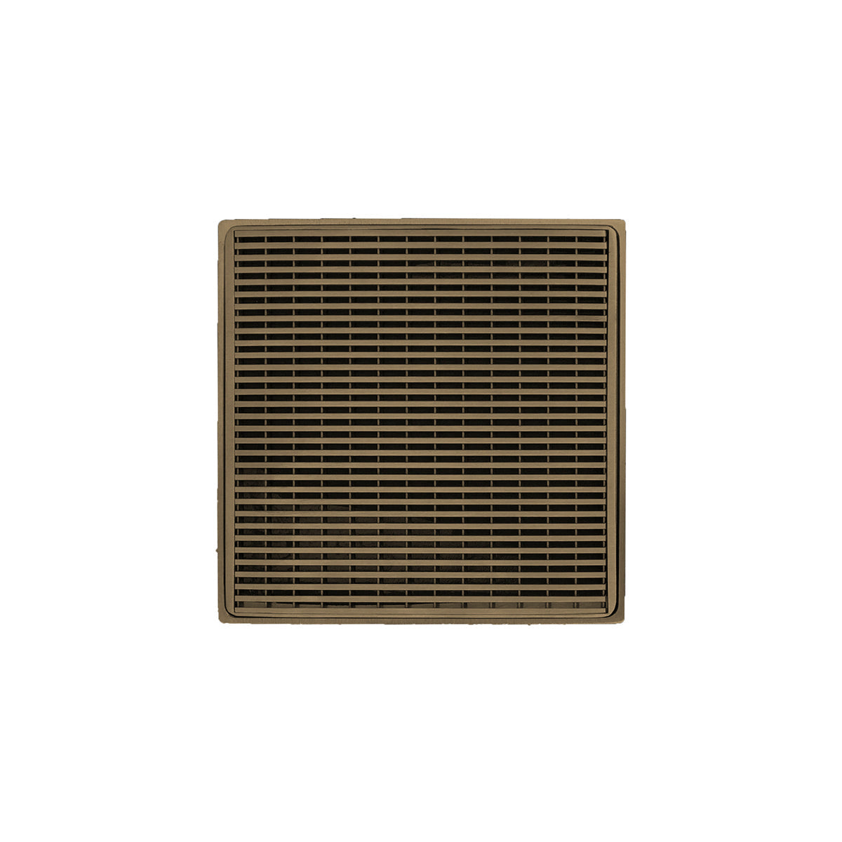 Infinity Drain WD 4-2P 4” x 4” WD 4 - Strainer - Wedge Wire & 2" Throat w/PVC Drain Body 2” Outlet