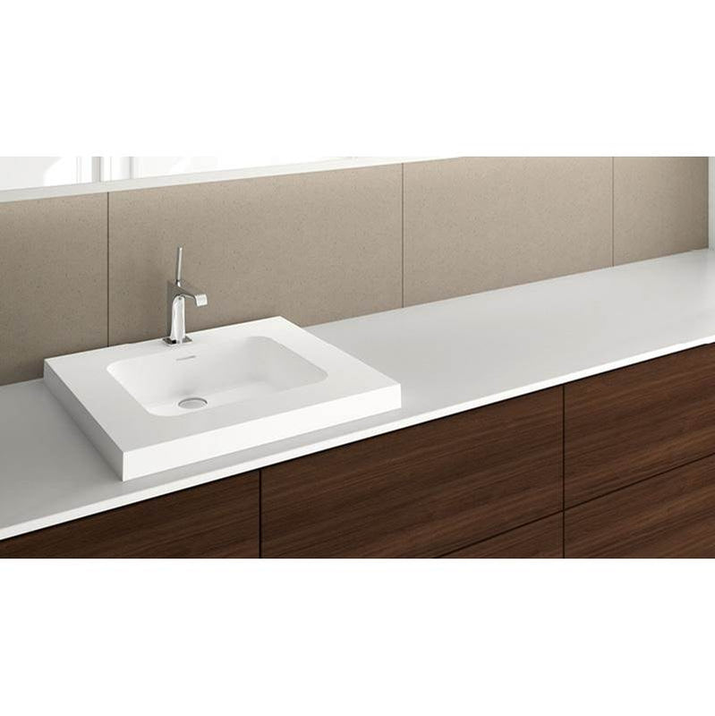Wet Style VDCOS24-O-1-BN Lav - Deco - 24 X 22 X 2 - Bn O/F - 1 Hole - Parent