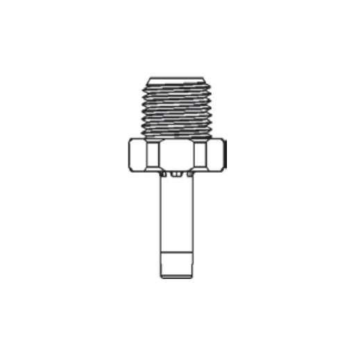 Water Inc WI-ENV-1/2-1/2-MNPTFSA NPTF Stem Adapter