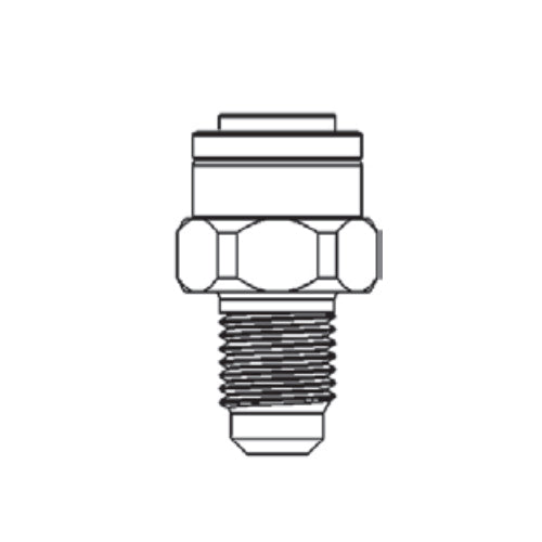 Water Inc WI-ENV-3/8-1/4-MFC Male Flare Connector