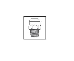 Water Inc WI-ENV-3/8-3/8-1/4-UT-5PC-BAG Union Tee - 3/8 X 3/8 X 1/4 Tube (5 Pcs)