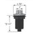 Water Inc WI-ENV-AS1D Dome Style Airswitch One Plug - Parent