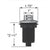 Water Inc WI-ENV-AS2D Dome Style Airswitches Two Plug