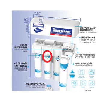 Water Inc WI-HP-RO-3000-Membrane HP-RO-3000 Membrane