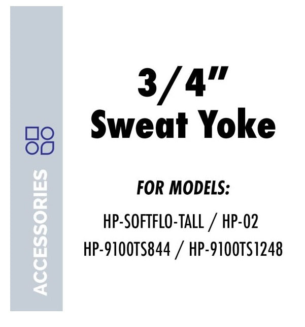 Water Inc WI-HP-W09624 3/4 Sweat Yoke