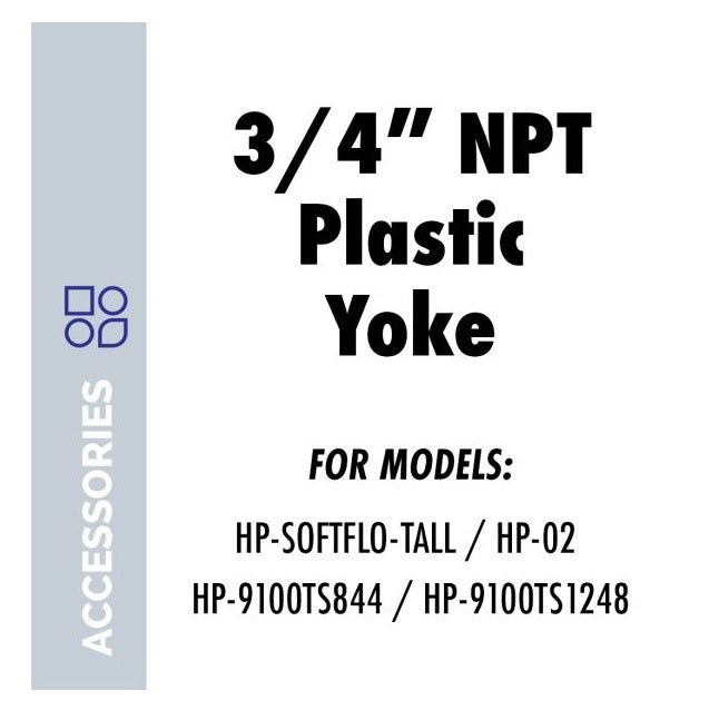 Water Inc WI-HP-W20-60781 3/4 NPT Plastic Yolk