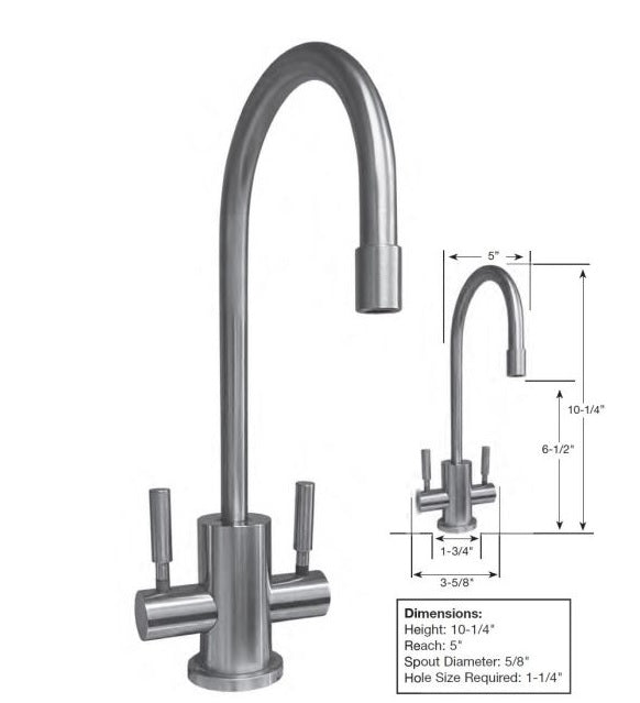 Water Inc WI-LVH1710H Vista Hot Faucet With Tank - Parent