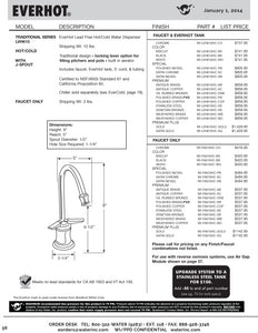Water Inc WI-LVH610HC EverHot Hot/Cold Water Dispenser w/Tank