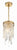 Crystorama WIN-210-GA-CL-MWP Winfield 1 Light Pendant - Antique Gold