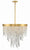 Crystorama WIN-216-GA-CL-MWP Winfield 6 Light Chandelier - Antique Gold