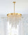 Crystorama WIN-216-GA-CL-MWP Winfield 6 Light Chandelier - Antique Gold